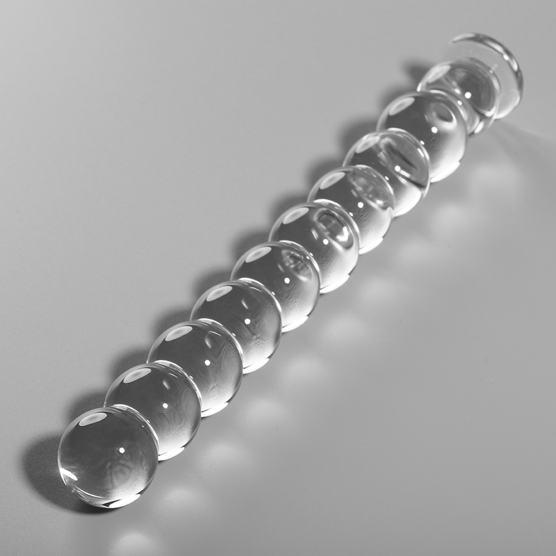 NEBULA SERIES BY IBIZA - MODELL 22 DILDO BOROSILIKATGLAS 21,5 X 2,5 CM KLAR