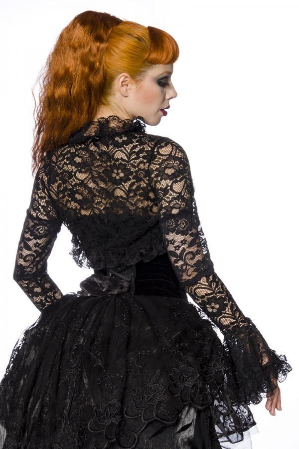 Bolero aus Spitze  2XL/3XL schwarz