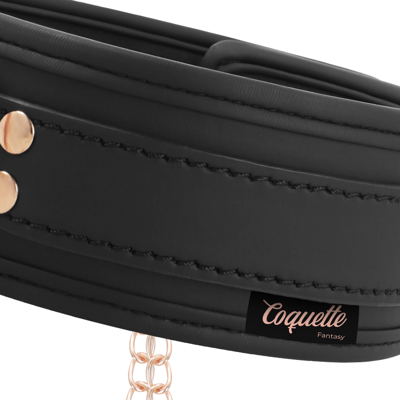 COQUETTE - CHIC DESIRE FANTASY-NIPPELKLEMMEN-HALSKETTE MIT NEOPRENFUTTER
