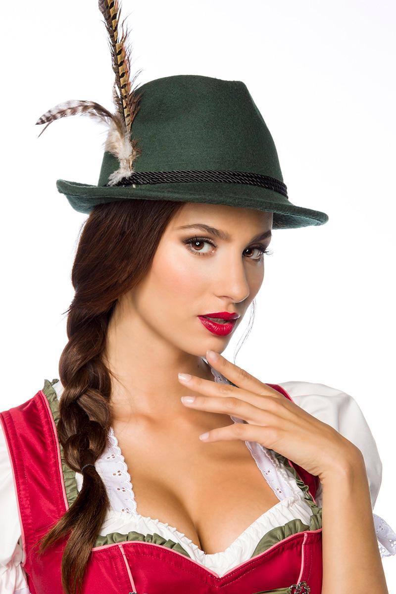 Traditioneller Trachtenhut OS grün