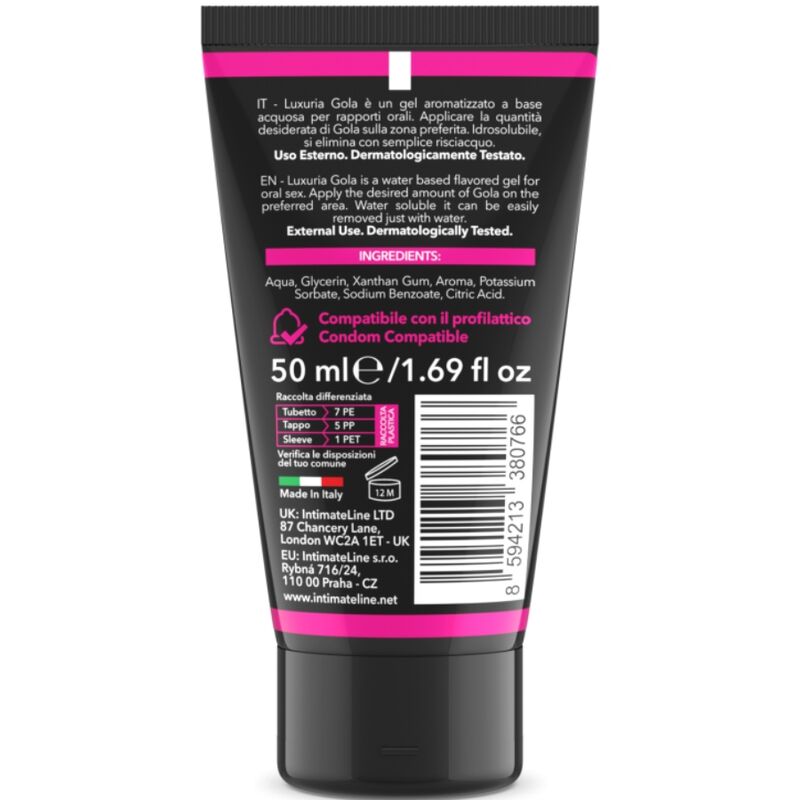 INTIMATELINE LUXURIA - ORAL SEX GEL KIRSCHGESCHMACK 30 ML