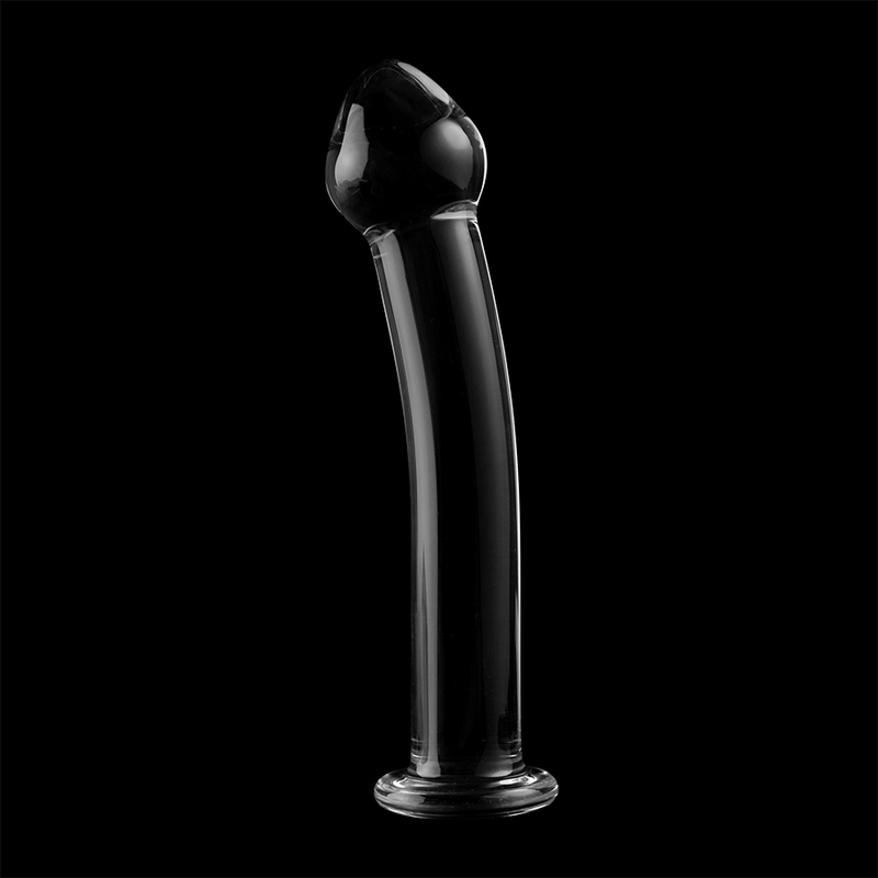 NEBULA SERIES BY IBIZA - MODELL 11 DILDO BOROSILIKATGLAS 16 X 3 CM KLAR