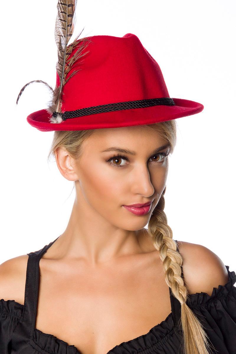 Traditioneller Trachtenhut OS rot