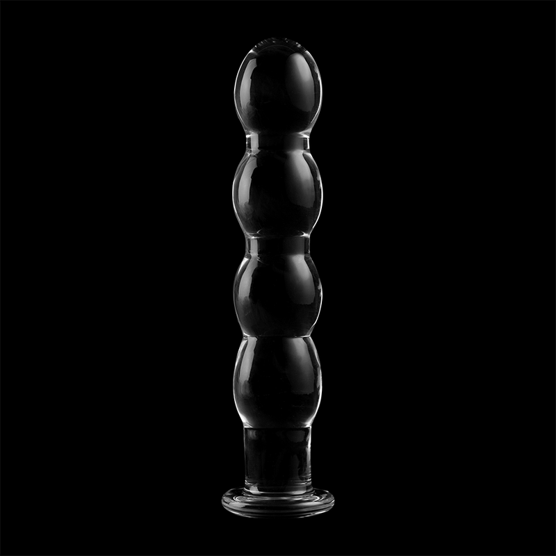 NEBULA SERIES BY IBIZA - MODELL 10 DILDO BOROSILIKATGLAS 16,5 X 3,5 CM KLAR