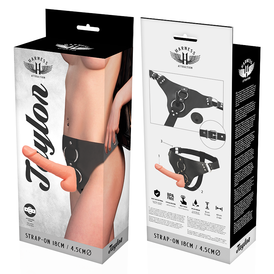 HARNESS ATTRACTION - RNES TAYLOR DELUXE 18 X 4,5 CM