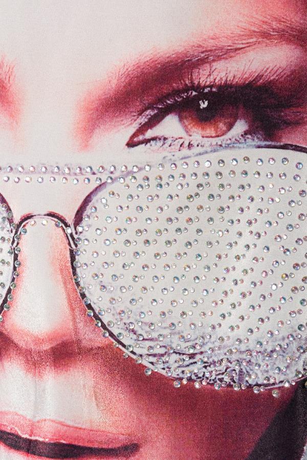 Top mit Fotoprint OS apricot