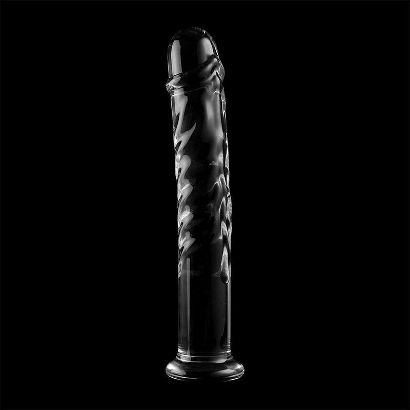 NEBULA SERIES BY IBIZA - MODELL 16 DILDO BOROSILIKATGLAS 18,5 X 3 CM KLAR