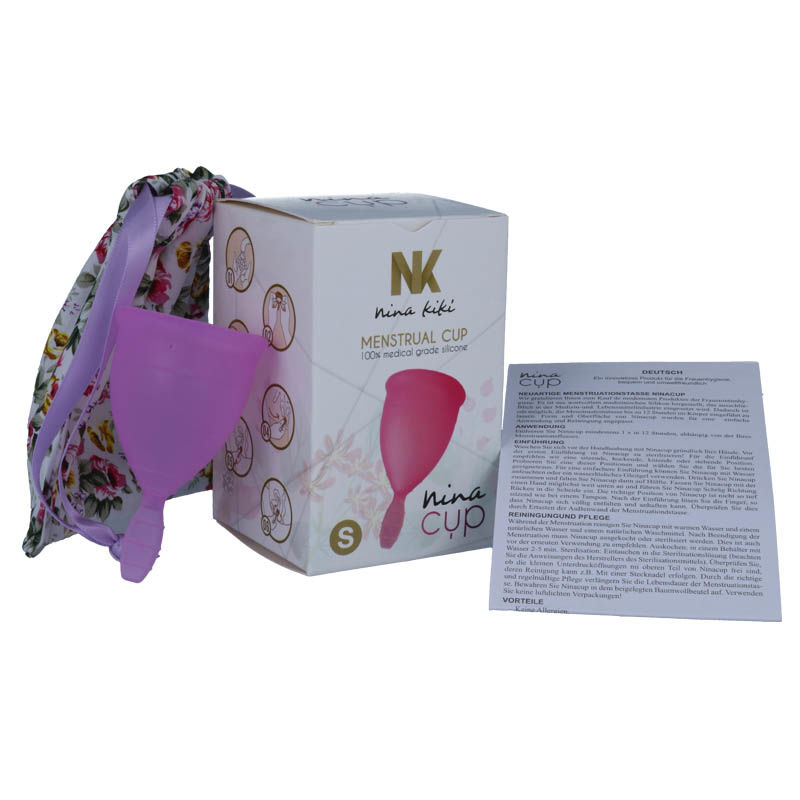 NINA KIKÍ - MENSTRUAL CUP LILA GRÖSSE S