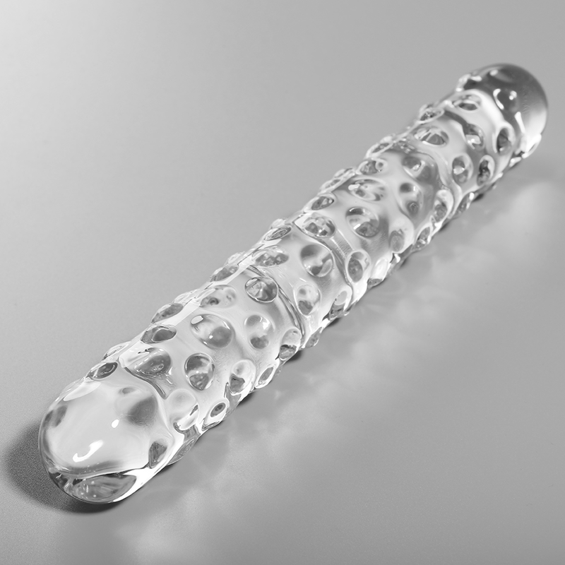 NEBULA SERIES BY IBIZA - MODELL 15 DILDO BOROSILIKATGLAS 18,5 X 3 CM KLAR