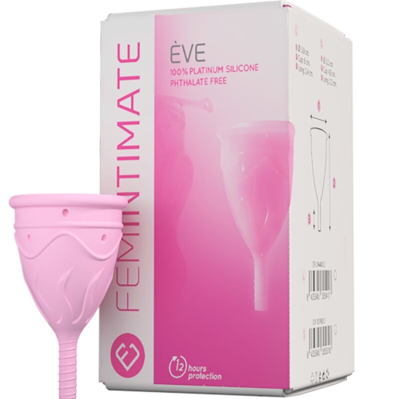 FEMINTIMATE - EVE SILIKON-MENSTRUATIONSTASCHE GRÖSSE L