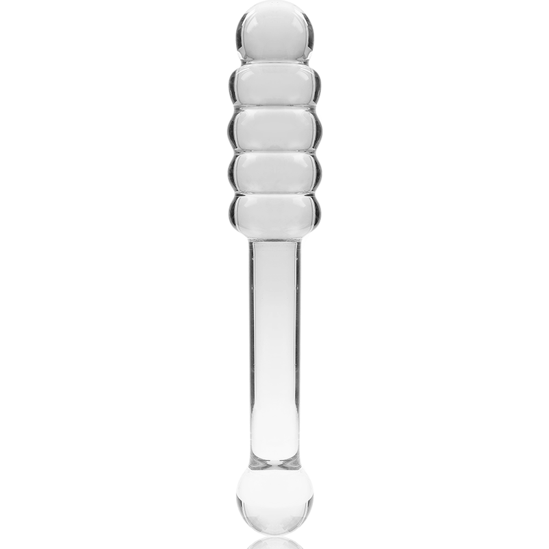 NEBULA SERIES BY IBIZA - MODELL 20 DILDO BOROSILIKATGLAS 20,5 X 3 CM KLAR