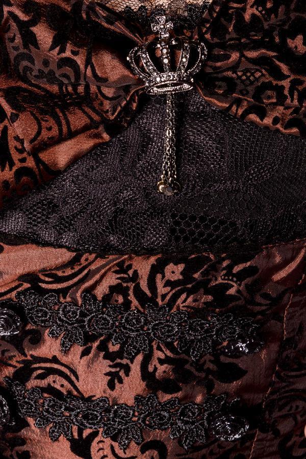 Premium-Vampir-Kostüm braun/schwarz