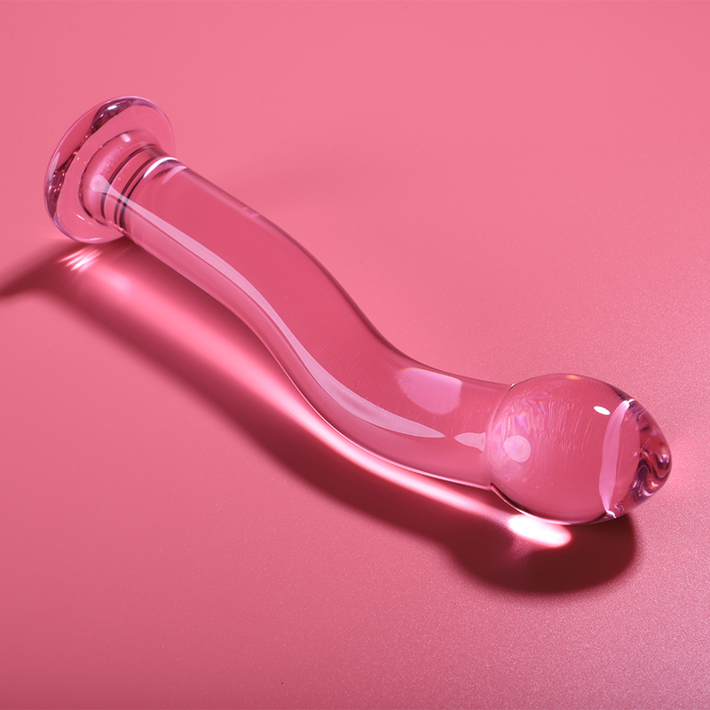 NEBULA SERIES BY IBIZA - MODELL 18 DILDO BOROSILIKATGLAS 18,5 X 3,5 CM ROSA