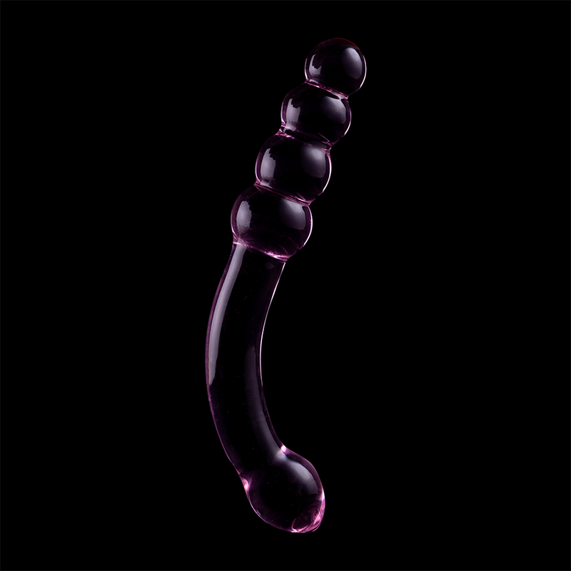 NEBULA SERIES BY IBIZA - MODELL 14 DILDO BOROSILIKATGLAS 18,5 X 3 CM ROSA