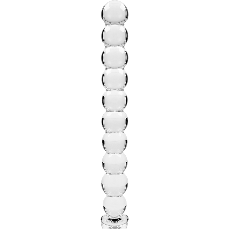 NEBULA SERIES BY IBIZA - MODELL 22 DILDO BOROSILIKATGLAS 21,5 X 2,5 CM KLAR