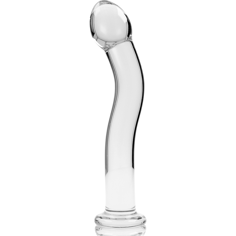 NEBULA SERIES BY IBIZA - MODELL 18 DILDO BOROSILIKATGLAS 18,5 X 3,5 CM KLAR