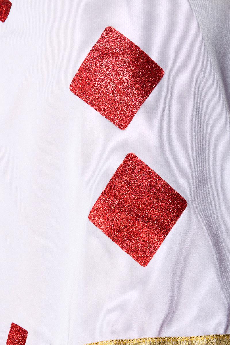 Red Queen Kostüm XS-S schwarz/rot/weiß