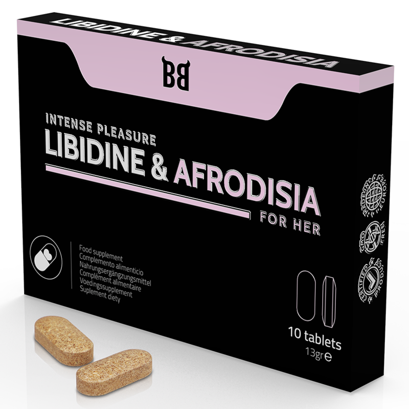 BLACKBULL BY SPARTAN - LIBIDINE & AFRODISIA INTENSIVES VERGNÜGEN FÜR SIE 10 TABLETTEN