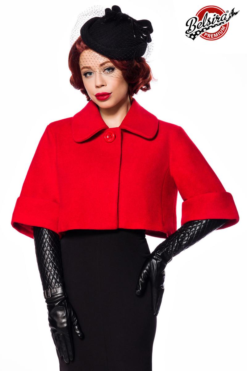 Belsira Premium Wolljäckchen rot