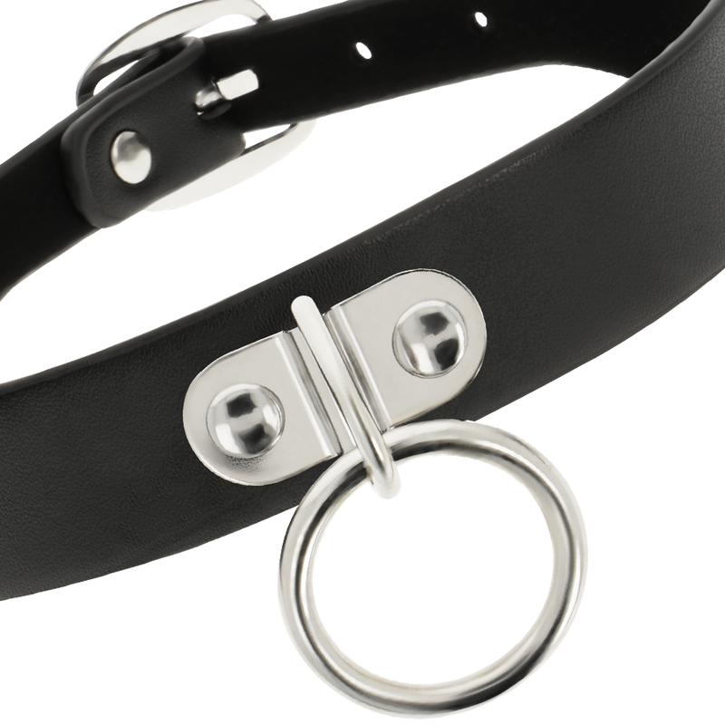COQUETTE - CHIC DESIRE HALSKETTE AUS VEGANEM LEDER FETISCH-ACCESSOIRE