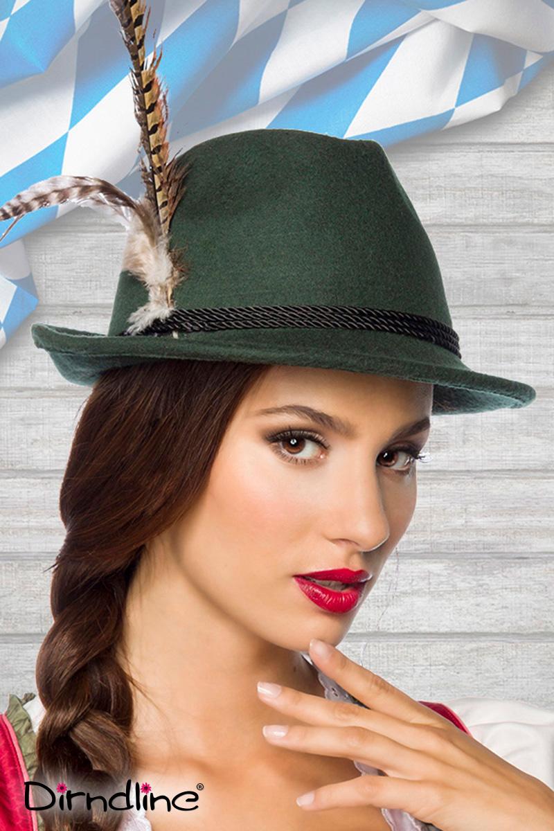 Traditioneller Trachtenhut OS grün