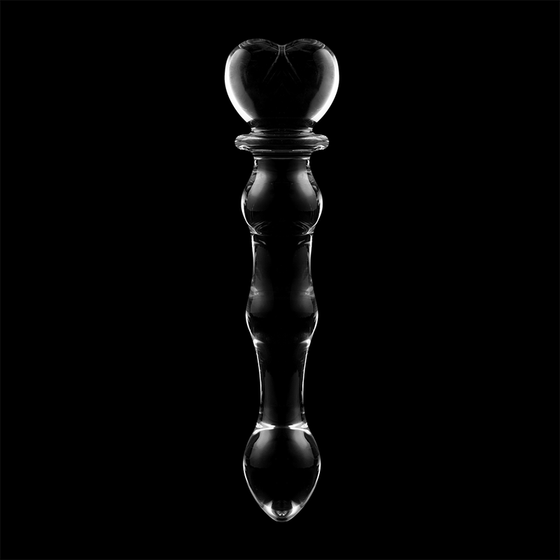NEBULA SERIES BY IBIZA - MODELL 21 DILDO BOROSILIKATGLAS 20,5 X 3,5 CM KLAR