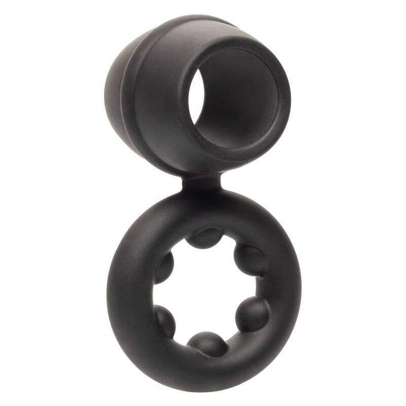 CALIFORNIA EXOTICS - ALPHA DUAL MAGNUM RING SCHWARZ