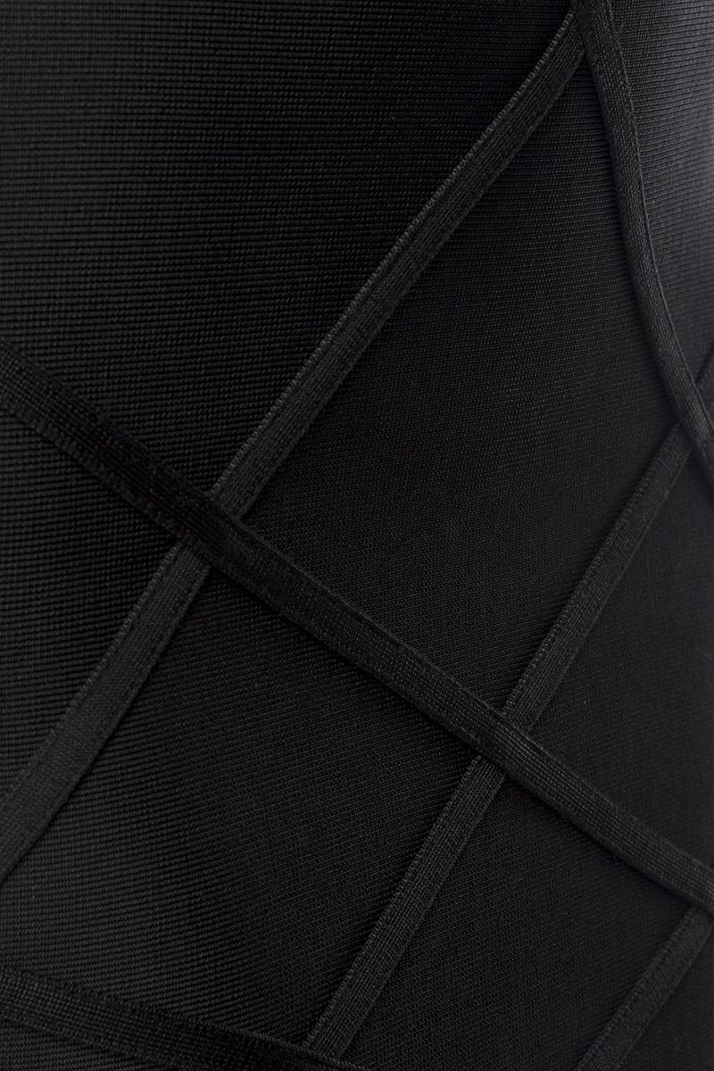 Bandage-Shape-Kleid L schwarz