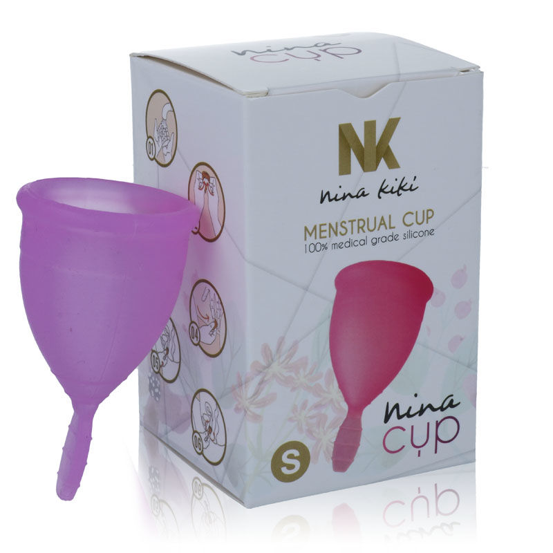NINA KIKÍ - MENSTRUAL CUP LILA GRÖSSE S