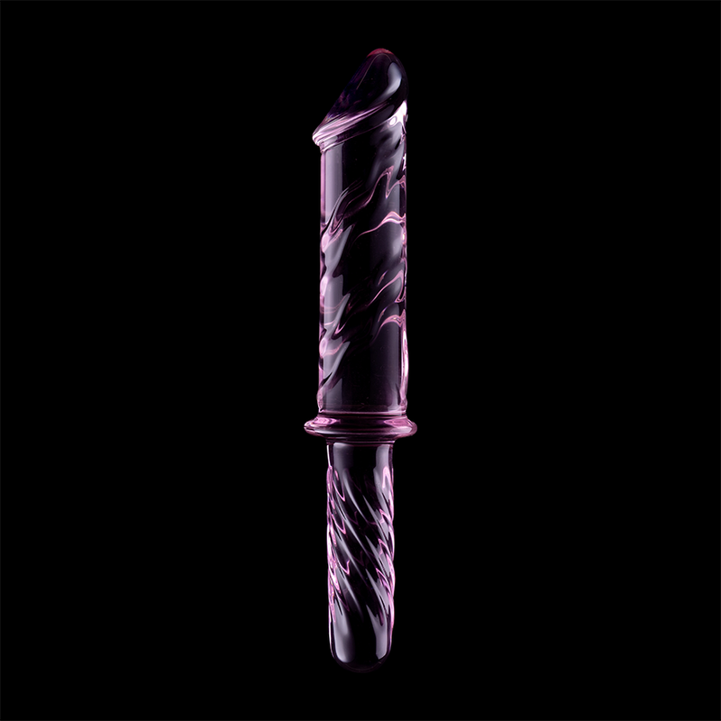 NEBULA SERIES BY IBIZA - MODELL 24 DILDO BOROSILIKATGLAS 28,5 X 5 CM ROSA