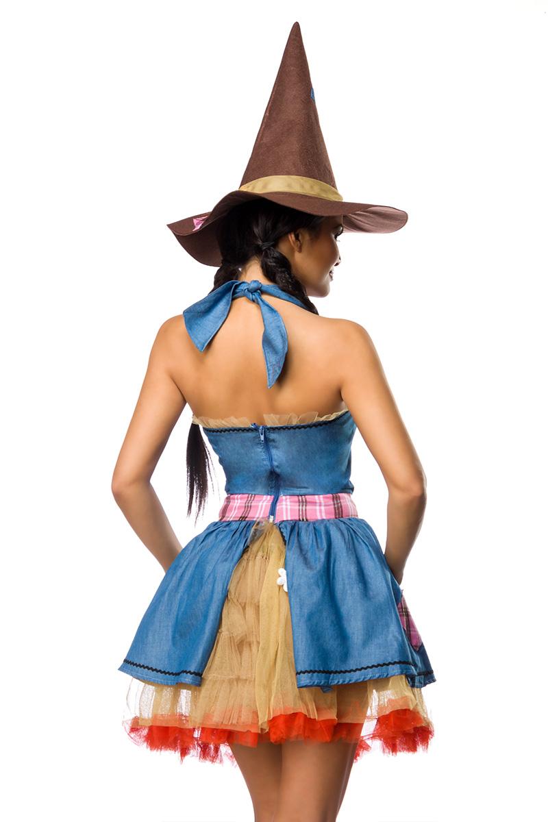 Sexy Vogelscheuche bunt 