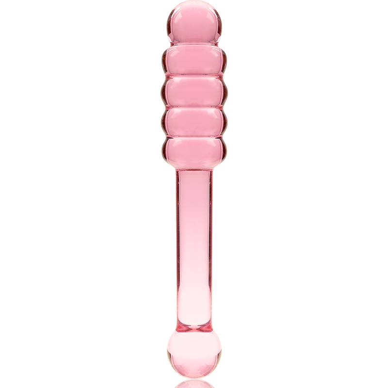 NEBULA SERIES BY IBIZA - MODELL 20 DILDO BOROSILIKATGLAS 20,5 X 3 CM ROSA