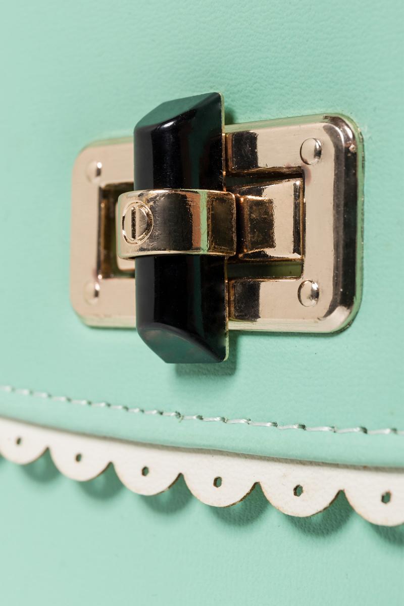 Retro Handtasche OS grün