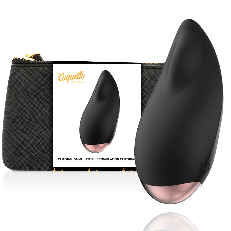 COQUETTE TOYS - KLITORIALSTIMULATOR SCHWARZ / GOLD