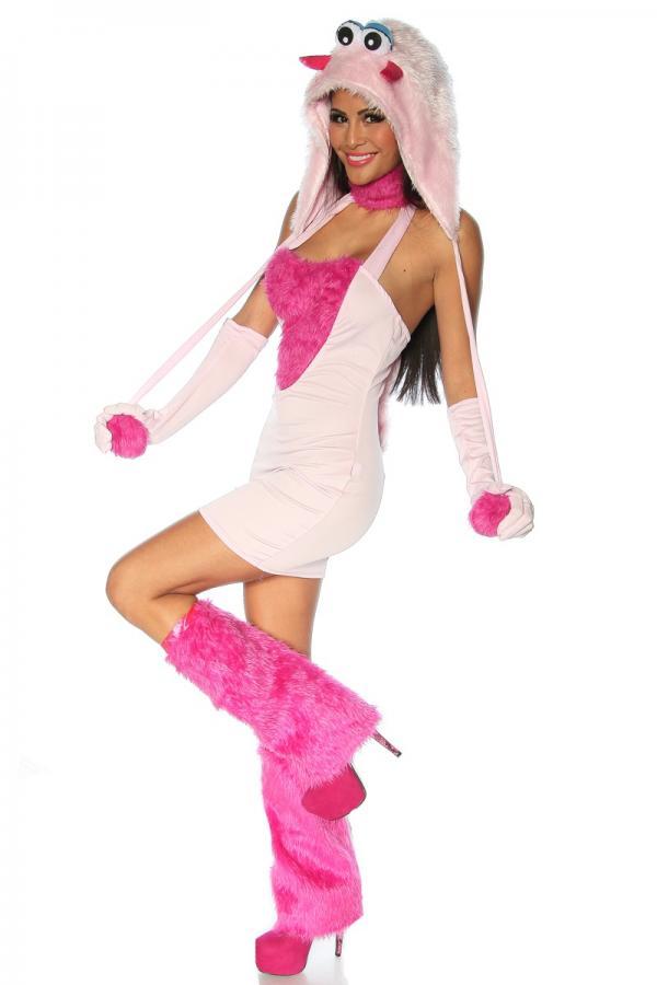 Sexy-Monster-Kostüm OS pink/rosa