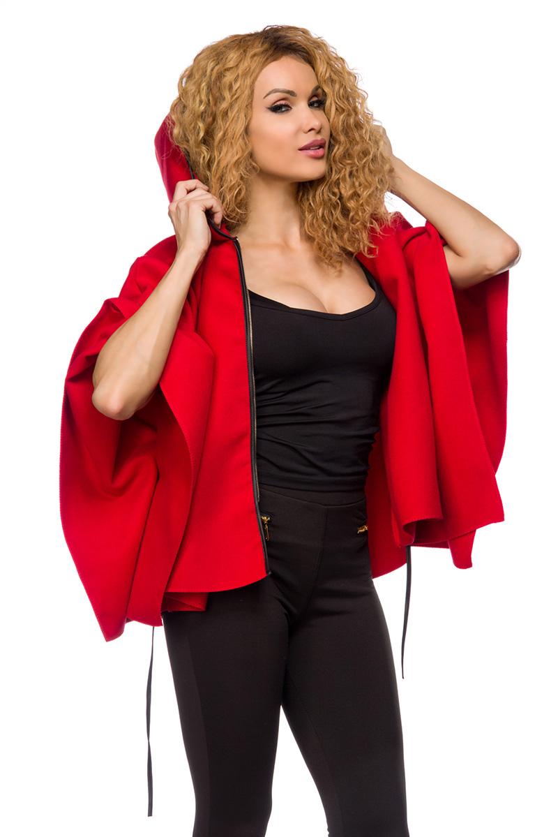 Winter-Cape XS-L rot