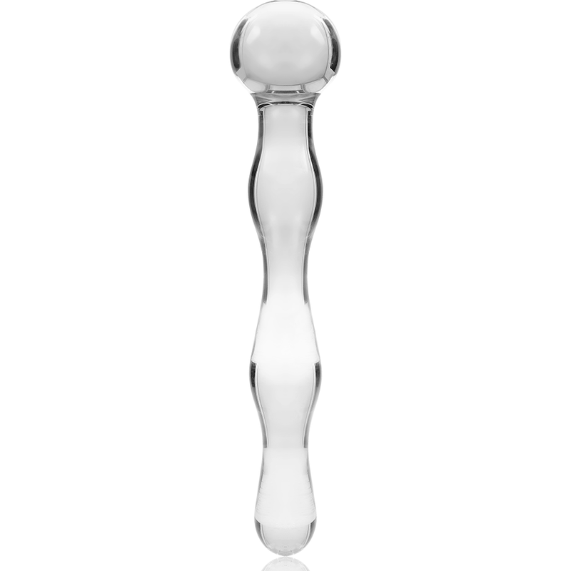 NEBULA SERIES BY IBIZA - MODELL 13 DILDO BOROSILIKATGLAS 18 X 3,5 CM KLAR