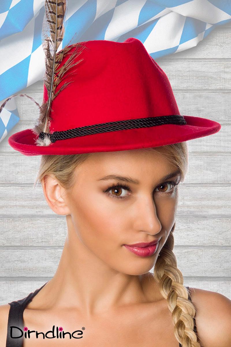 Traditioneller Trachtenhut OS rot