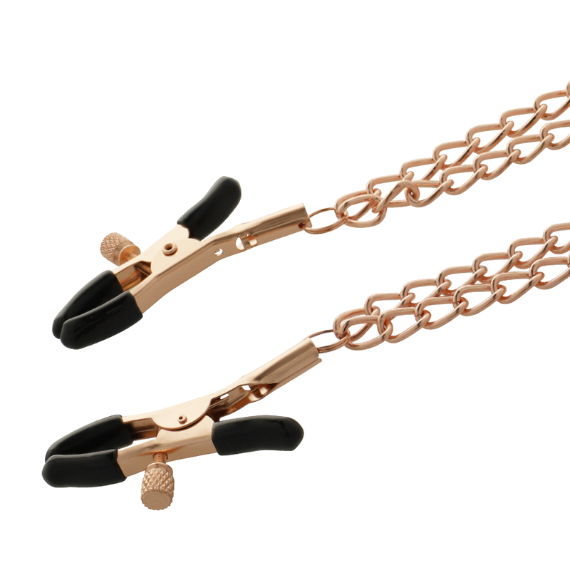 COQUETTE - CHIC DESIRE FANTASY-NIPPELCLIPS AUS METALL MIT KETTE