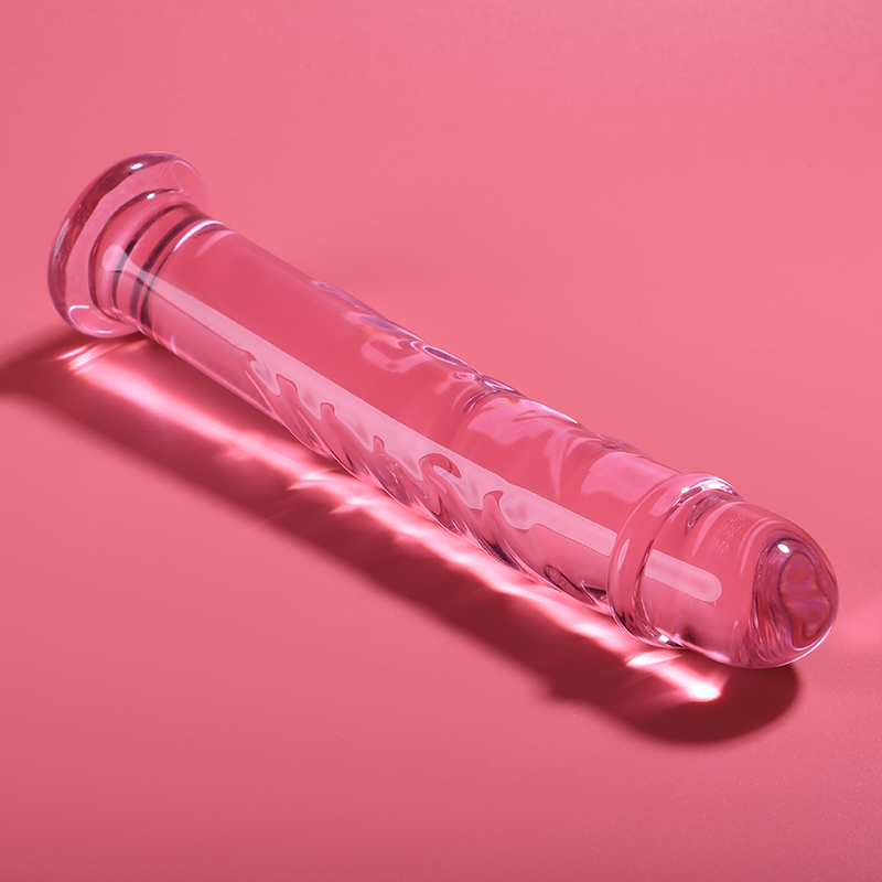 NEBULA SERIES BY IBIZA - MODELL 16 DILDO BOROSILIKATGLAS 18,5 X 3 CM ROSA
