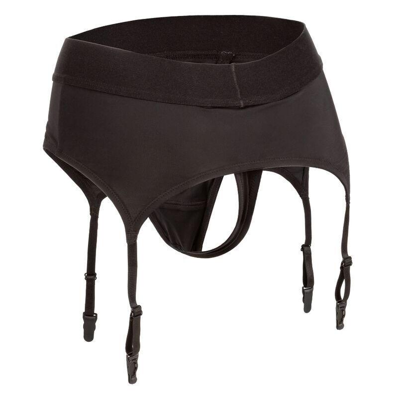CALIFORNIA EXOTICS - BOUNDLESS THONG MIT GARTER L/XL