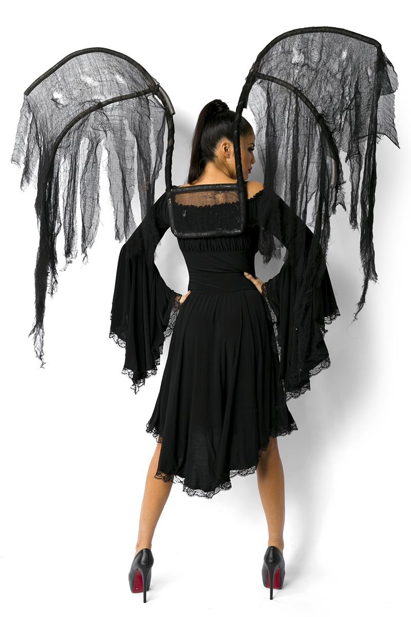 Flügel des Todes OS schwarz