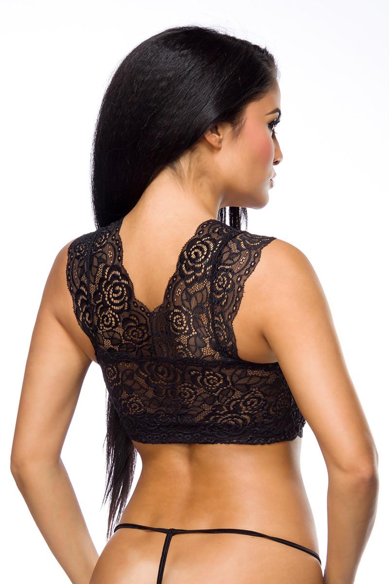 Bustier XS-S schwarz