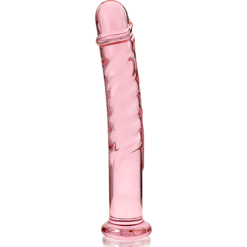NEBULA SERIES BY IBIZA - MODELL 16 DILDO BOROSILIKATGLAS 18,5 X 3 CM ROSA