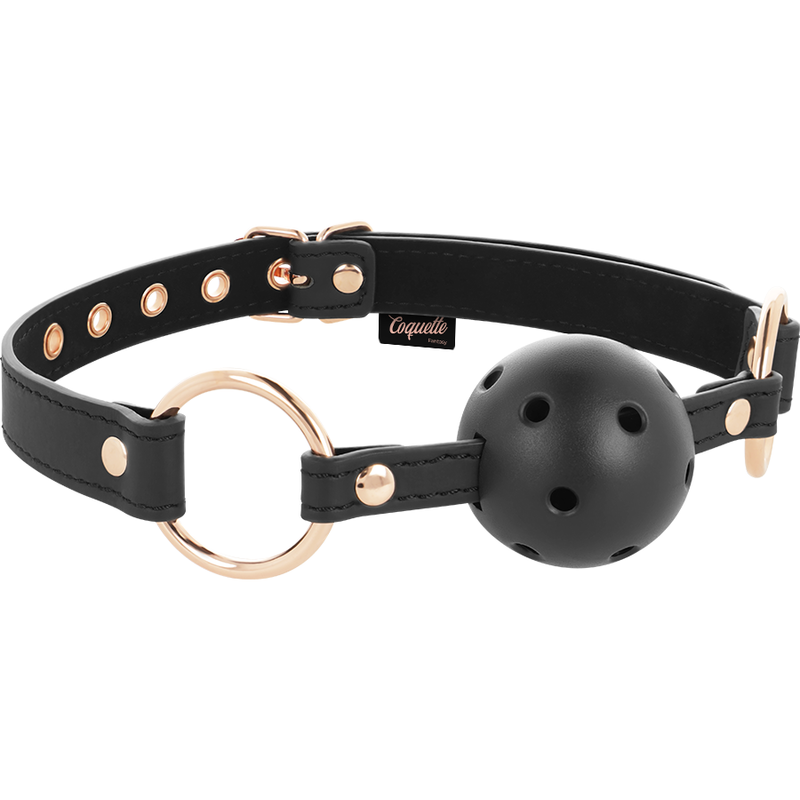 COQUETTE CHIC DESIRE - FANTASY-ATMUNGSAKTIVER VEGANER LEDER-Knebel
