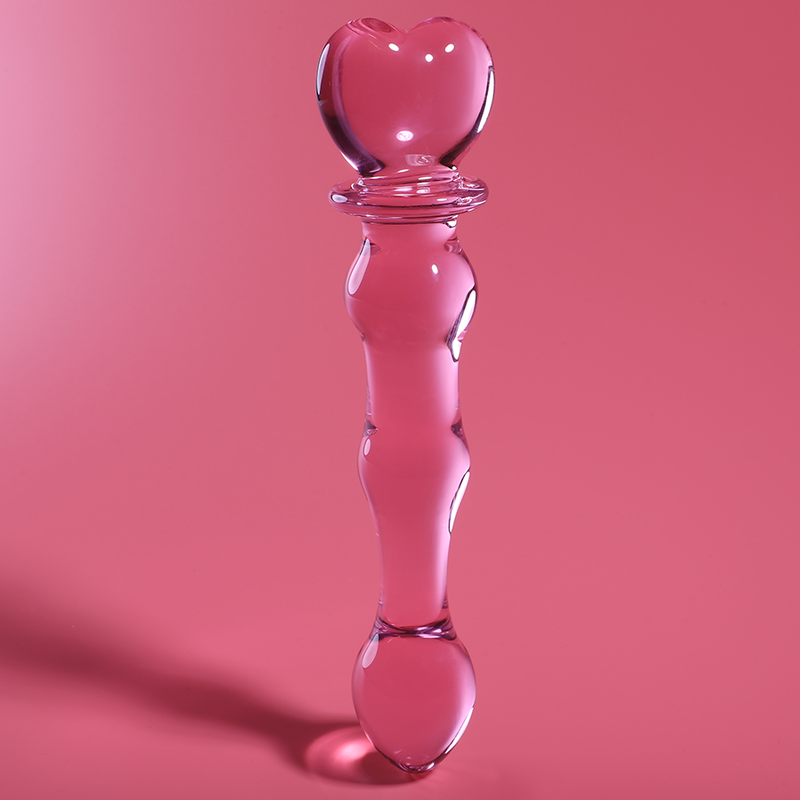 NEBULA SERIES BY IBIZA - MODELL 21 DILDO BOROSILIKATGLAS 20,5 X 3,5 CM ROSA