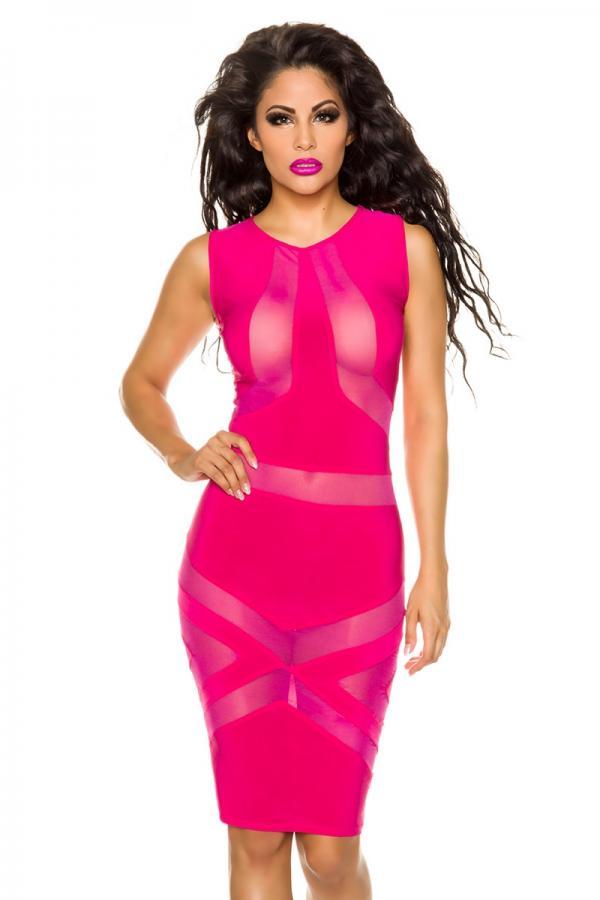 Partykleid XS neonpink