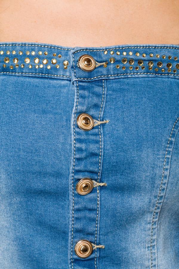 Jeans-Overall blau