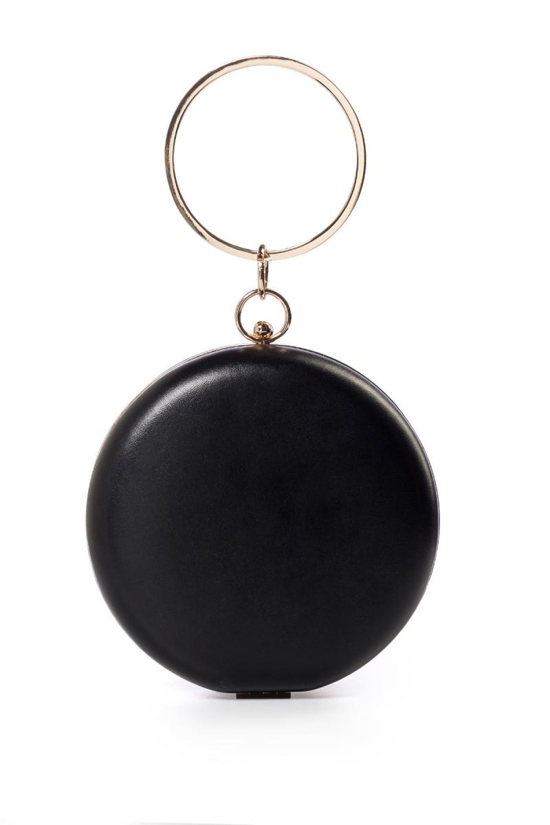 Retro Clutch OS schwarz/bunt