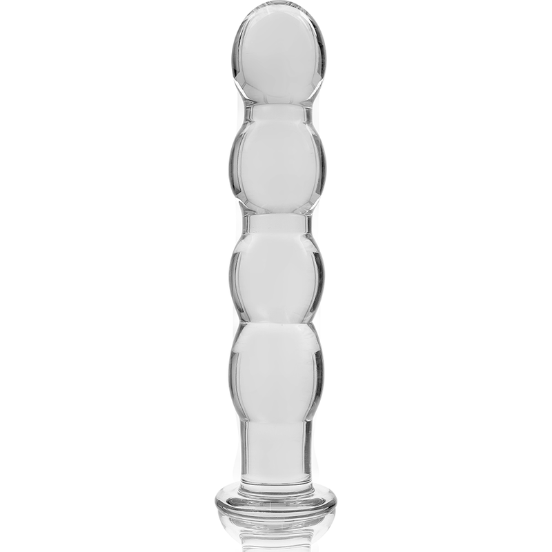 NEBULA SERIES BY IBIZA - MODELL 10 DILDO BOROSILIKATGLAS 16,5 X 3,5 CM KLAR